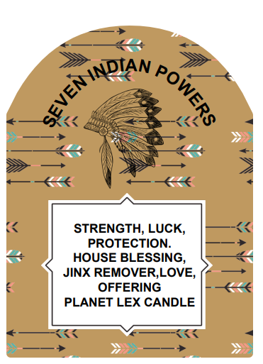 7 Indian Powers Candle