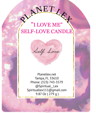 Self love Candle 'I love me'
