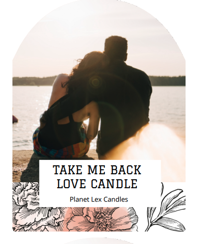 Take Me Back Candle